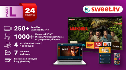 SWEET.TV L+ Polsat 24 miesięcy