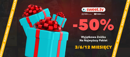 Abonament Sweet.tv Pakiet L – PL – 12 miesięcy